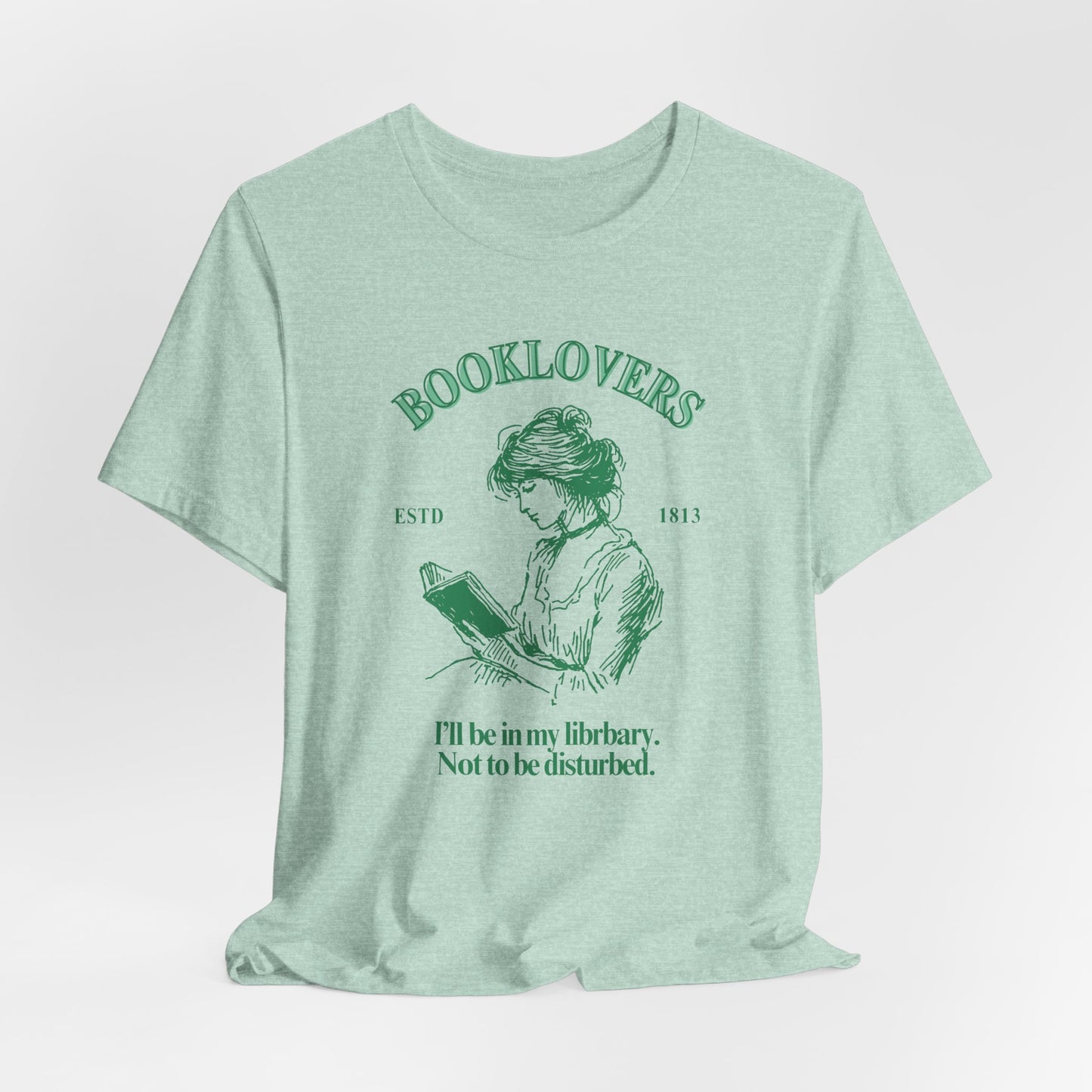Book Lovers “I’ll Be in My Library” Graphic T-Shirt