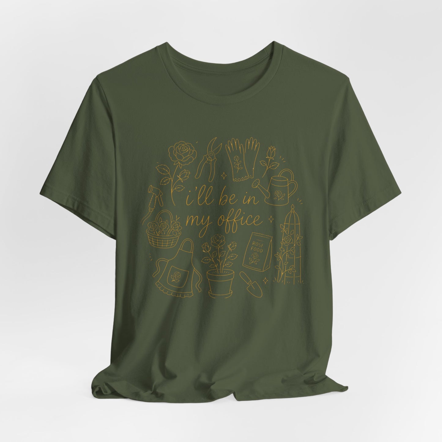 I'll Be in My Office Rose Tee