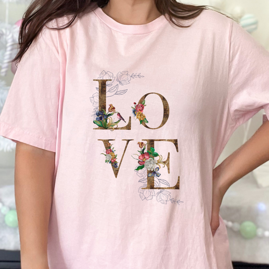 Love Floral T-Shirt