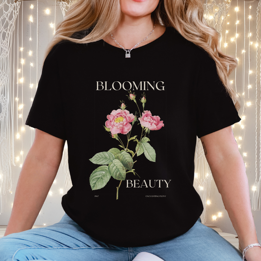 Blooming Beauty Vintage Peony Tee