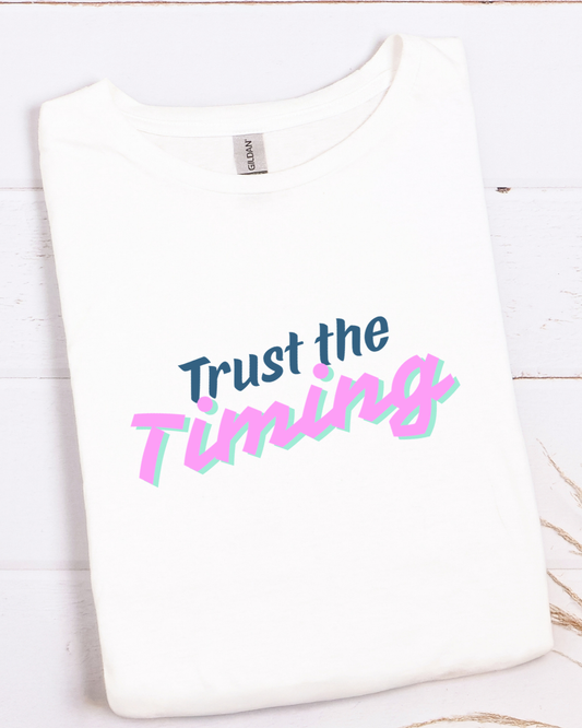 Trust the Timing | Faith & Patience Graphic Tee