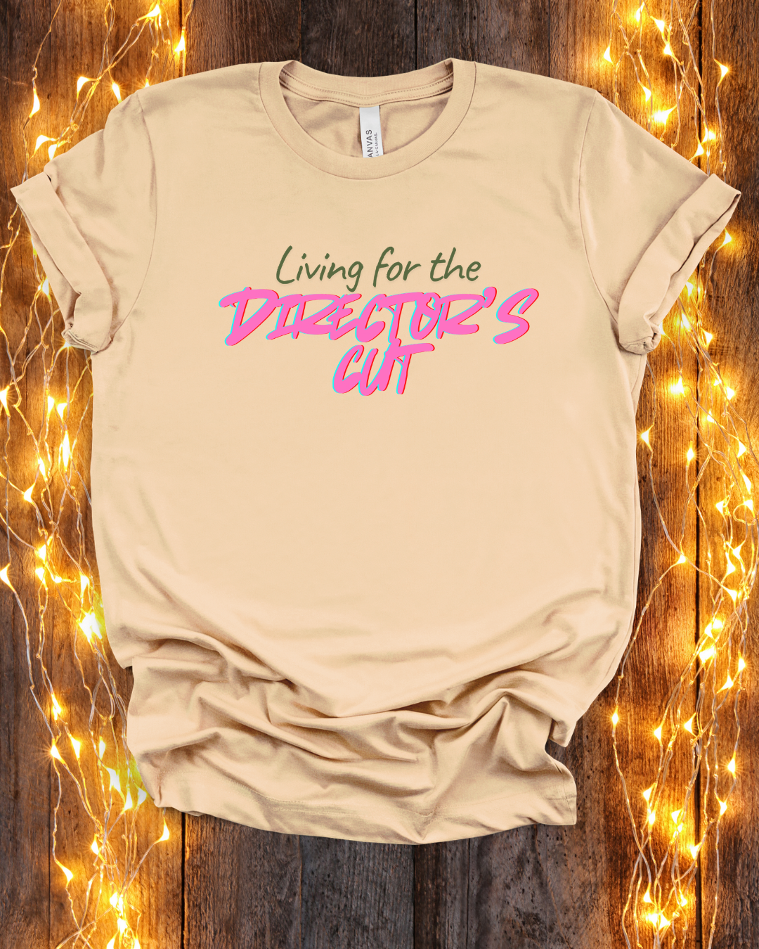 Retro Pink Film Lover T-Shirt