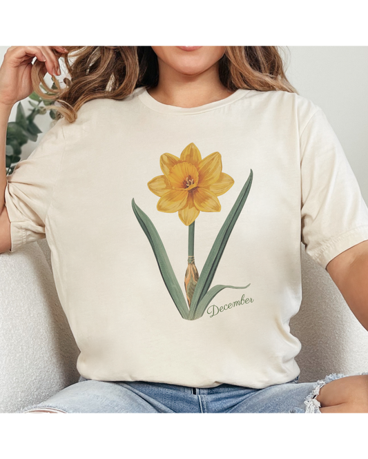 December Birth Flower Daffodil