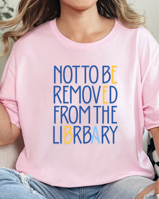 Library Tee — Book Lover Graphic Shirt