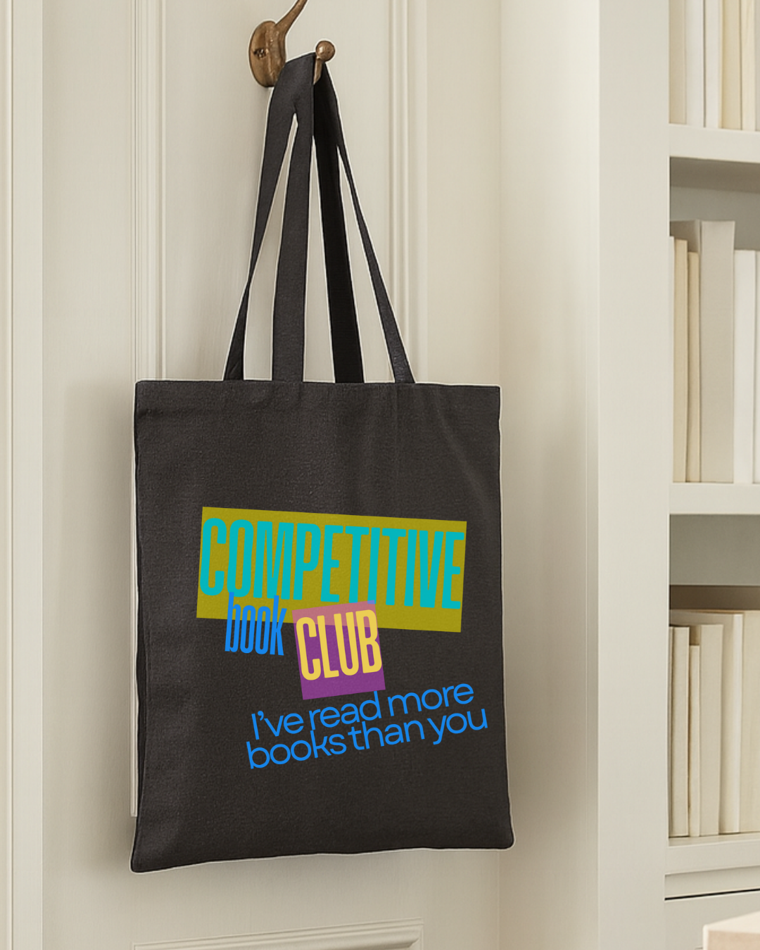 Competitive Book Club Tote