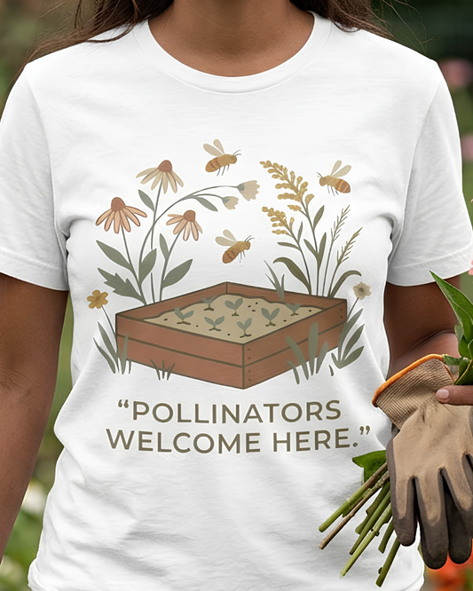 Pollinators Welcome Here