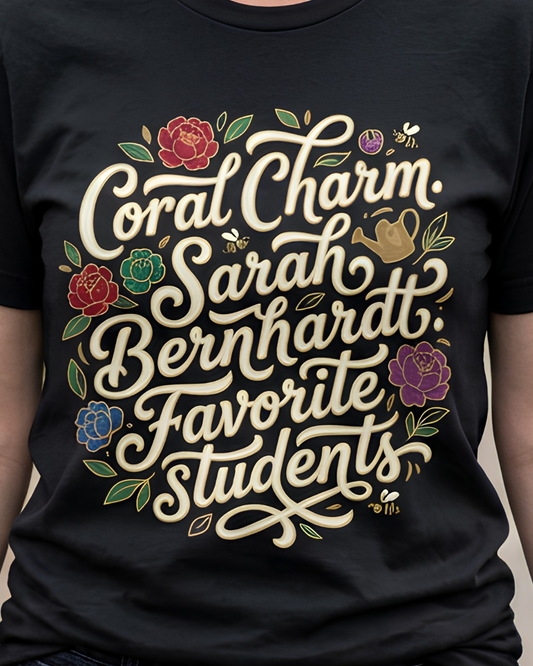 Coral Charm Sarah Bernhardt Favorite Students