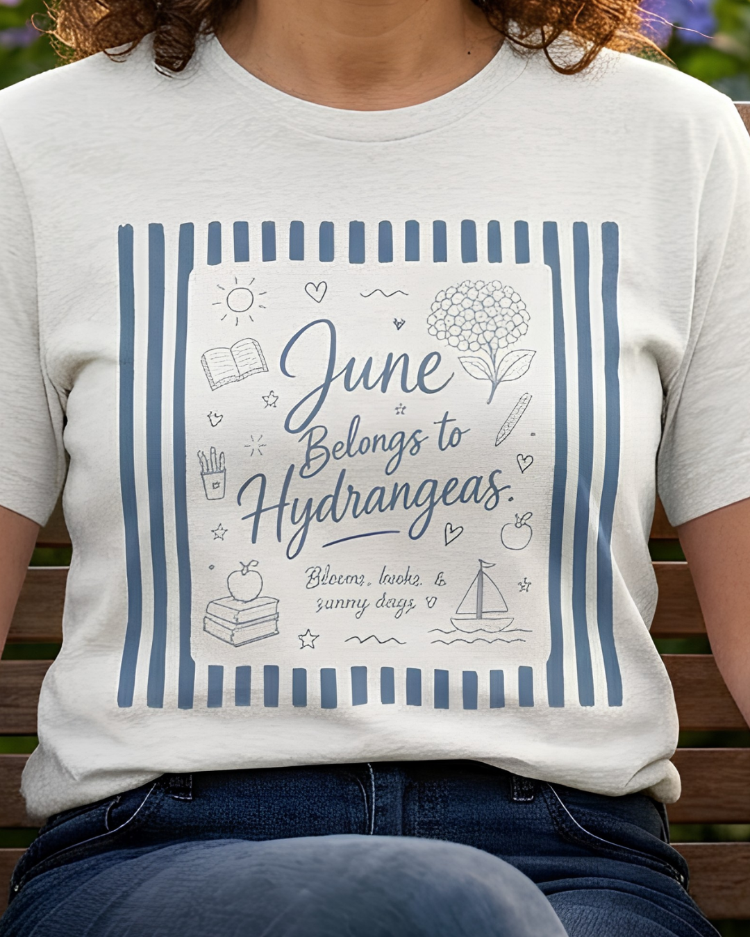 June Belongs to Hydrangeas