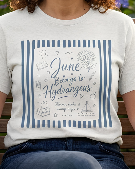 June Belongs to Hydrangeas
