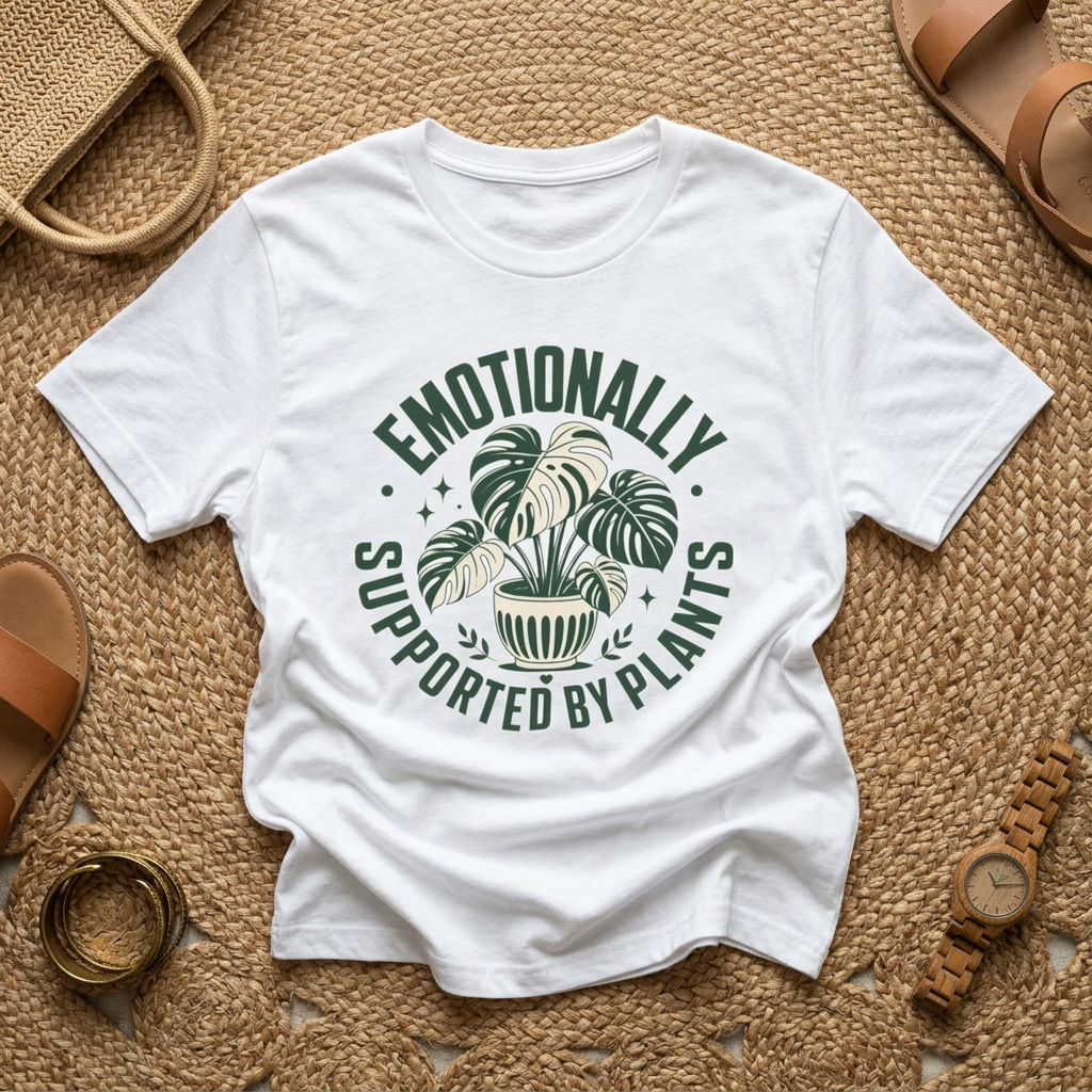 Emotionally Supported by Plants Tee