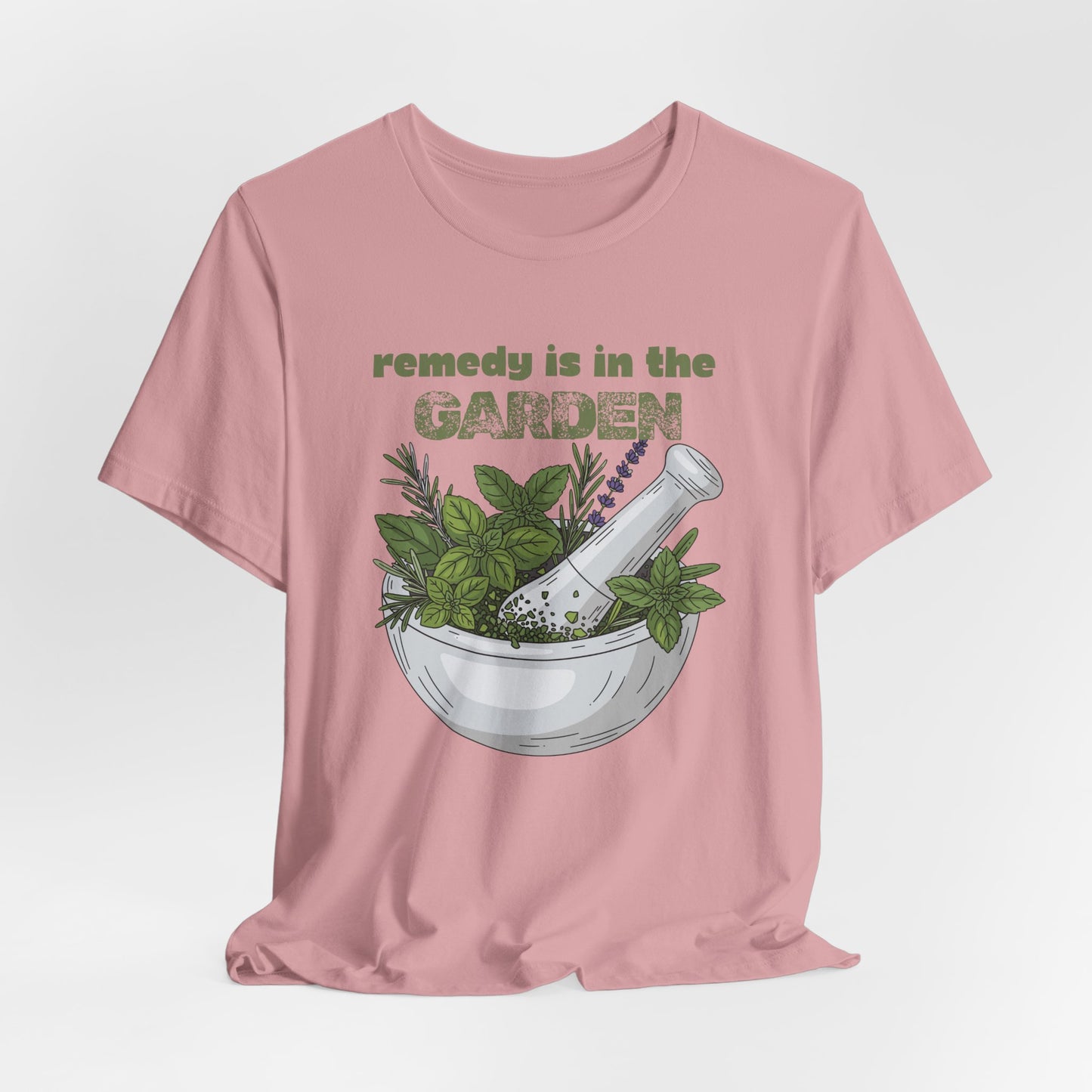 Remedy Is in the Garden Mortar & Pestle