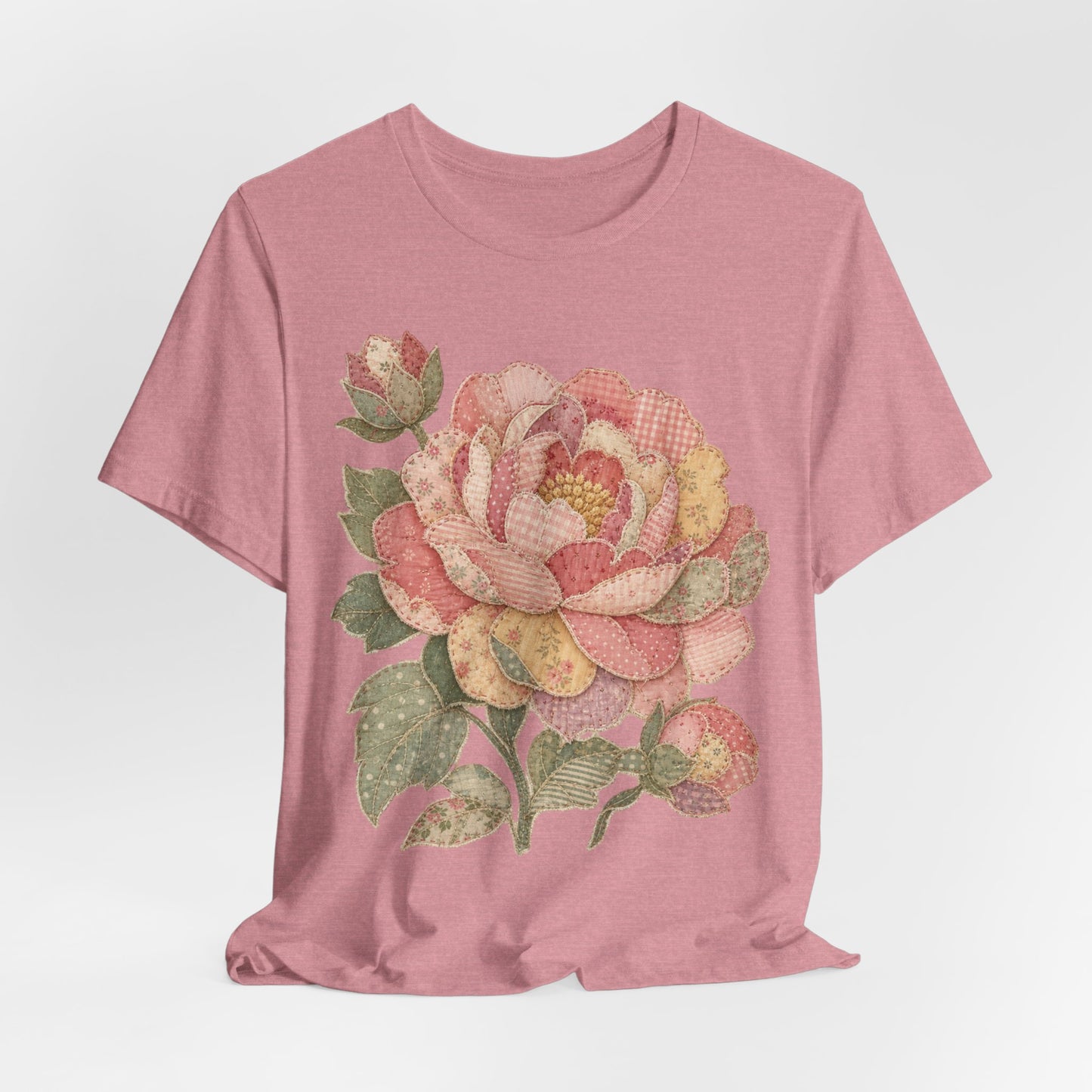 Patchwork Style Peony