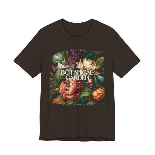 Botanical Garden Floral Tee — Vintage Garden Flowers Shirt