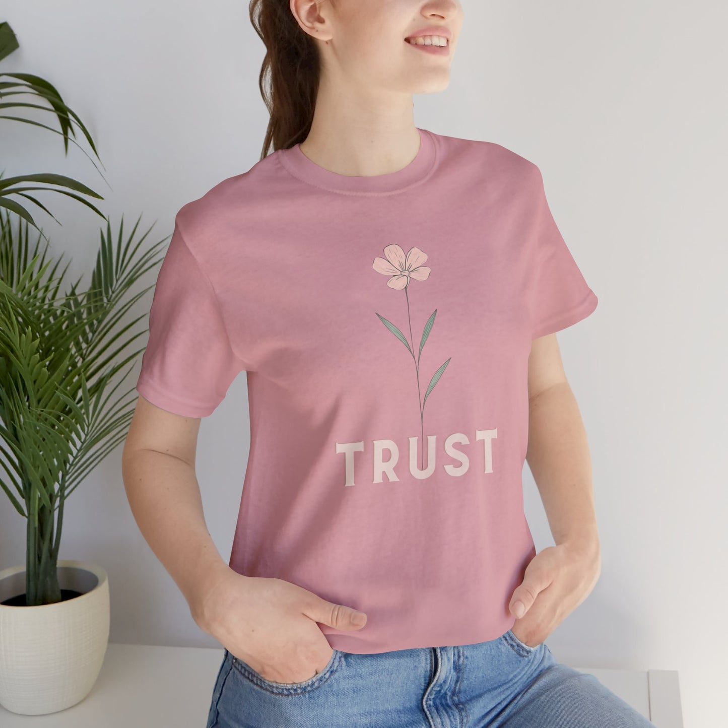 Trust Floral Tee