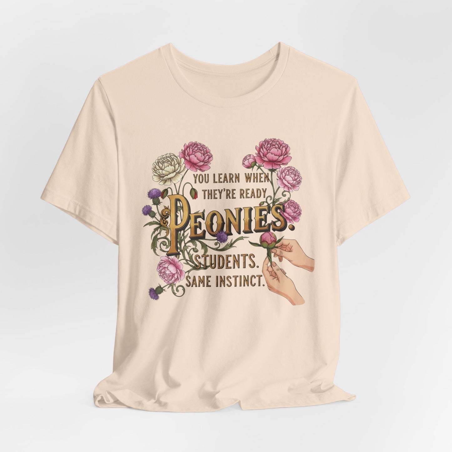 You Learn When They're Ready- Teacher Tee