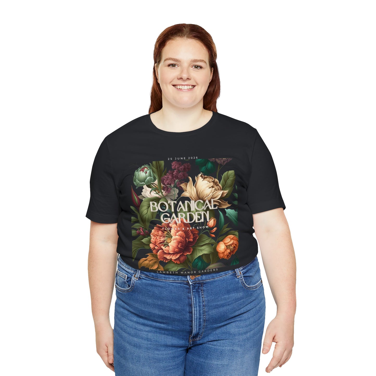 Botanical Garden Floral Tee — Vintage Garden Flowers Shirt
