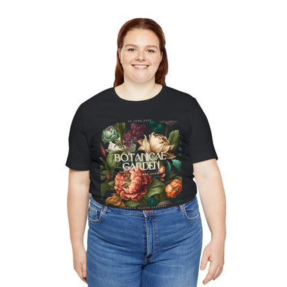 Botanical Garden Floral Tee — Vintage Garden Flowers Shirt