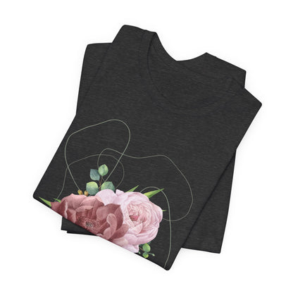 Vintage Floral Bouquet — Elegant Botanical Art Tee