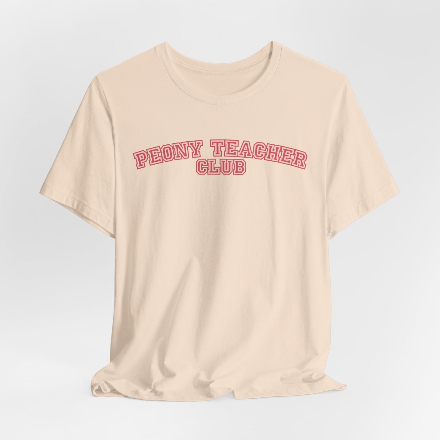 Peony Teacher Club T-Shirt