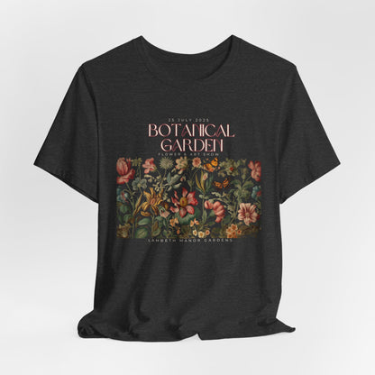 Botanical Garden Floral Tee — Vintage Flower Garden T-Shirt