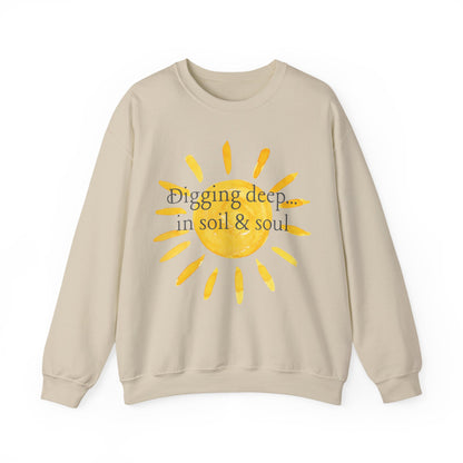 Digging Deep in Soil & Soul — Gardening & Self-Reflection Tee