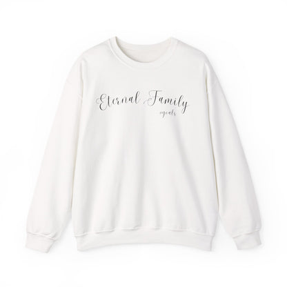 Eternal Family #Goals Sweatshirt – Cozy Faith-Inspired Crewneck