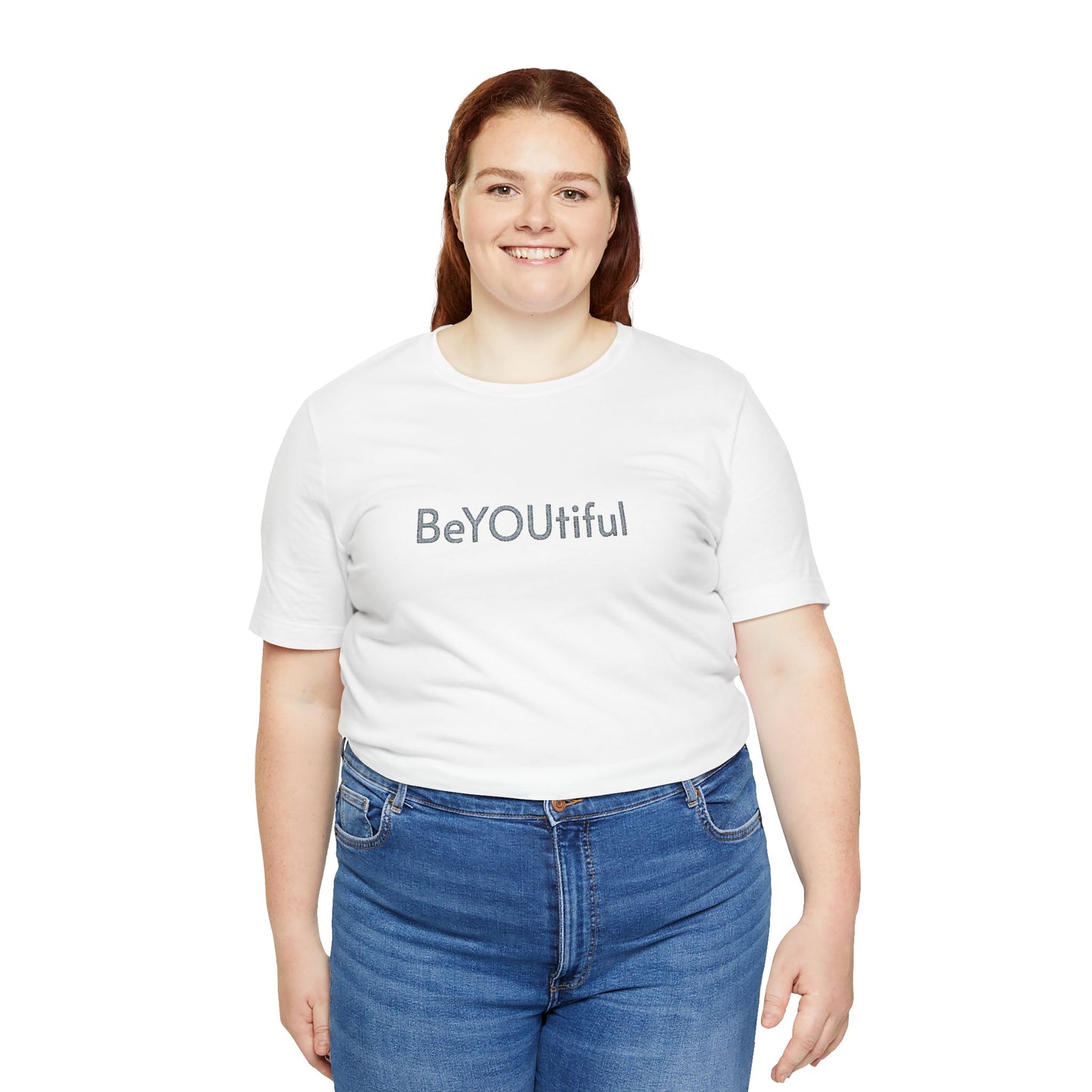 BeYOUtiful Embroidered Affirmation Tee