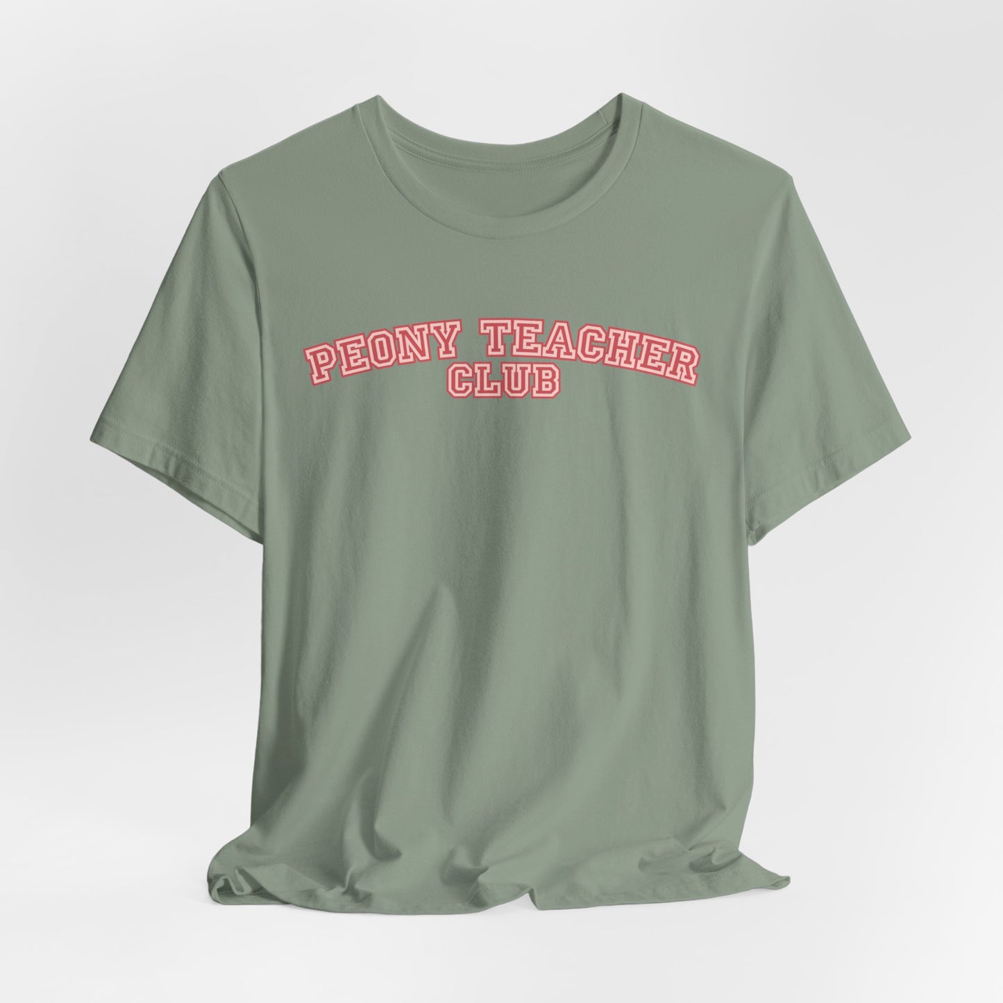 Peony Teacher Club T-Shirt