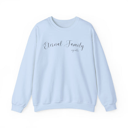 Eternal Family #Goals Sweatshirt – Cozy Faith-Inspired Crewneck
