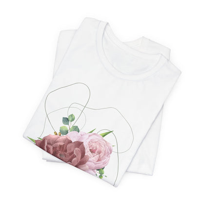 Vintage Floral Bouquet — Elegant Botanical Art Tee