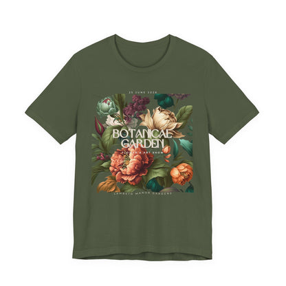 Botanical Garden Floral Tee — Vintage Garden Flowers Shirt