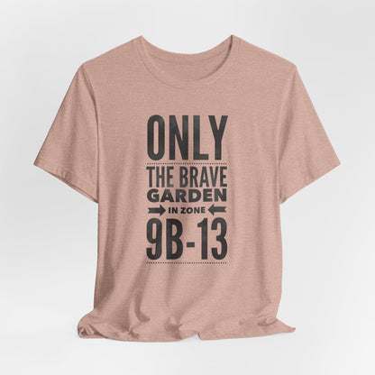 Only The Brave Garden 9B-13 Tee — Vintage Botanical Garden Shirt