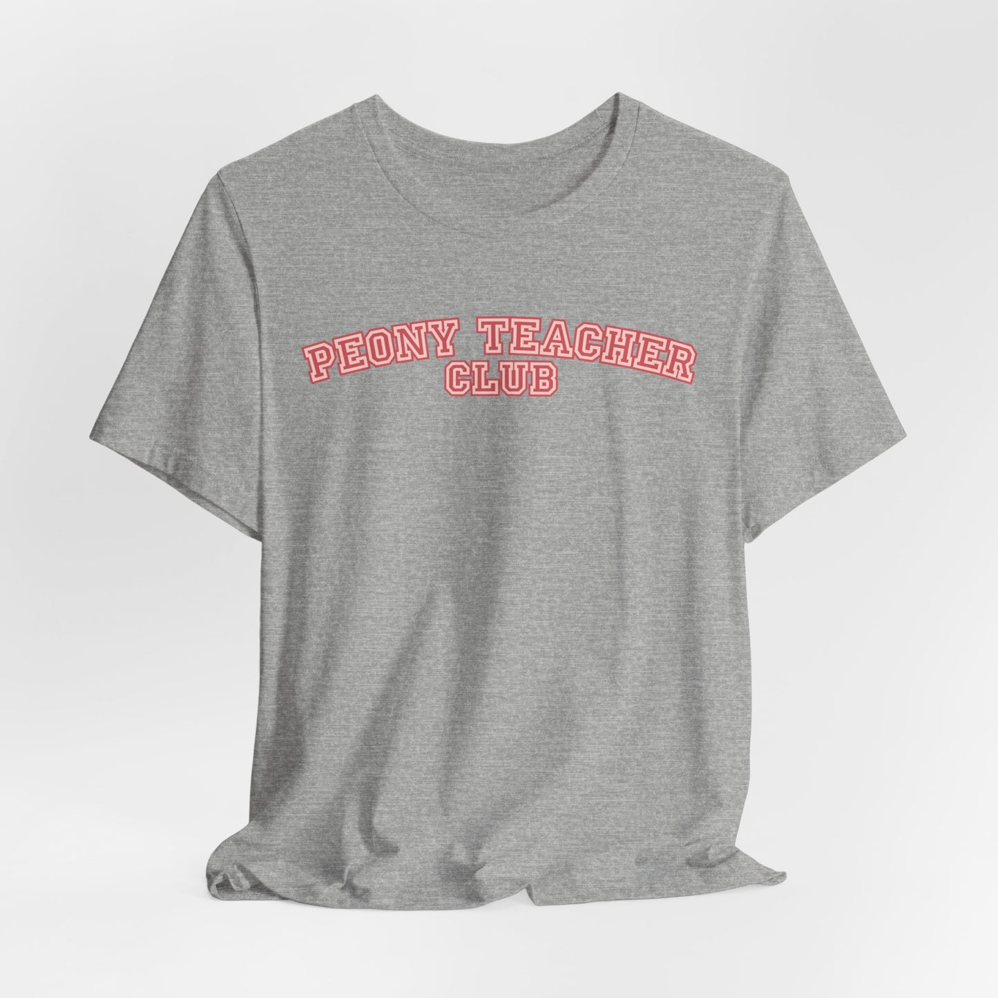 Peony Teacher Club T-Shirt