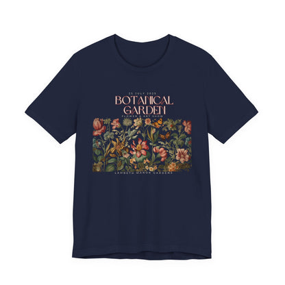 Botanical Garden Floral Tee — Vintage Flower Garden T-Shirt