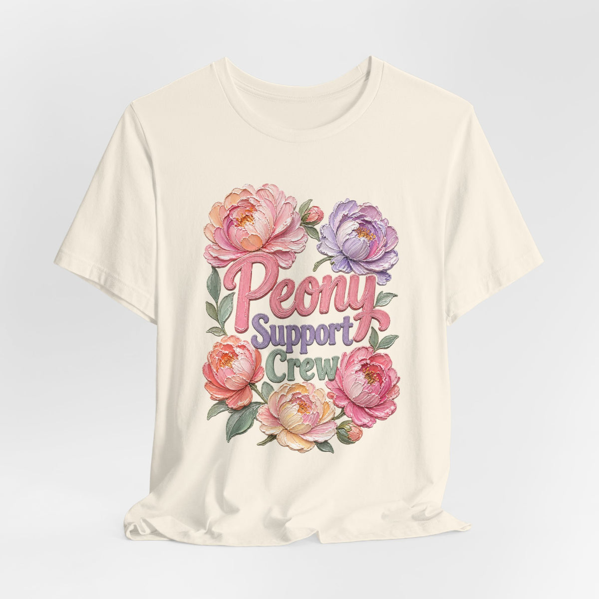 Peony Support Crew Tee