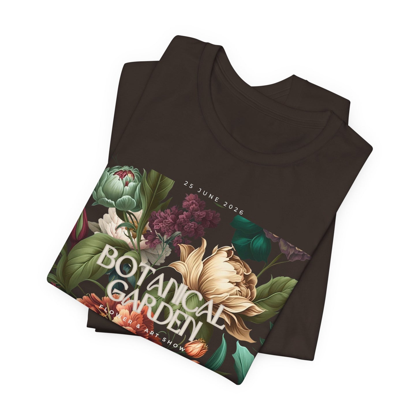 Botanical Garden Floral Tee — Vintage Garden Flowers Shirt