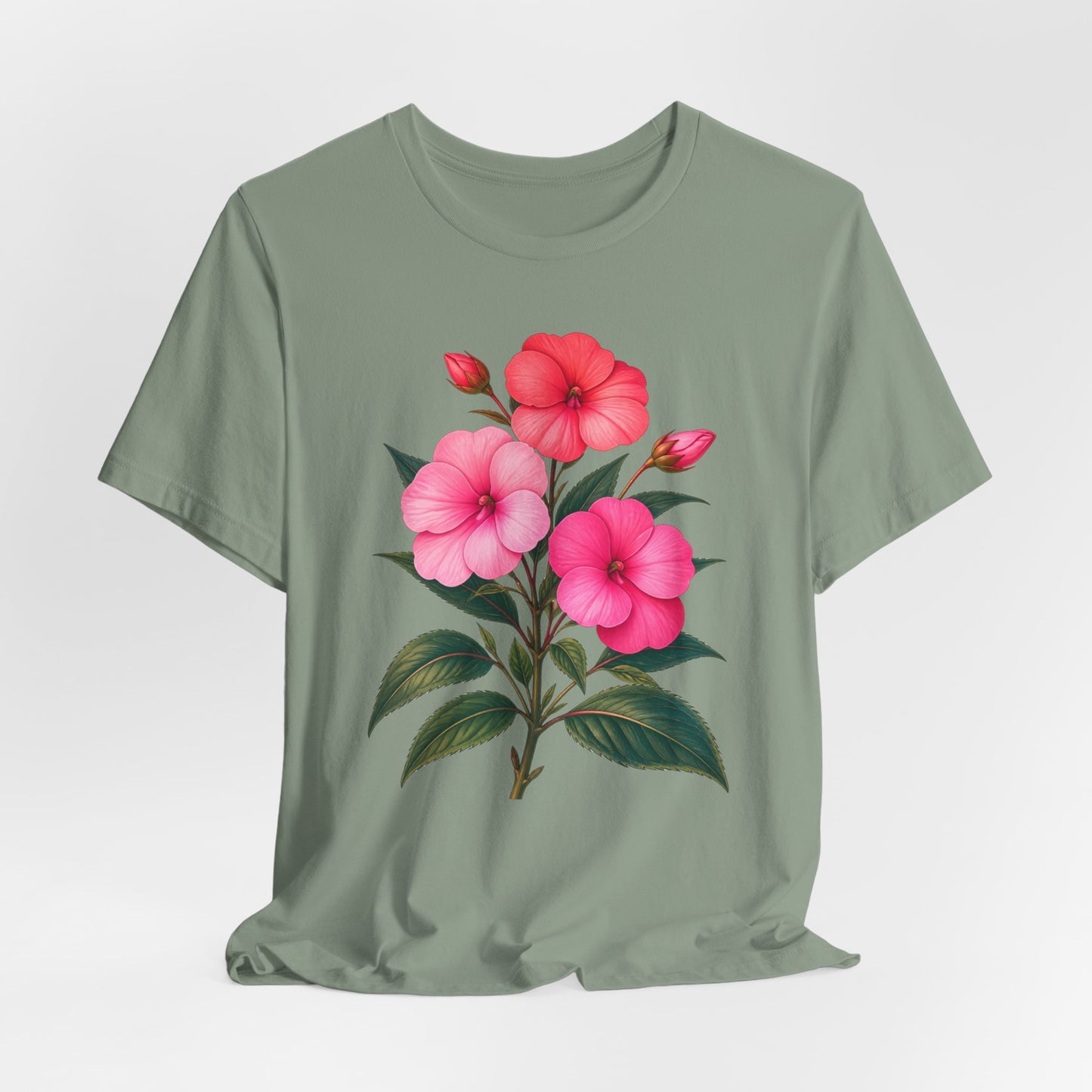 Botanical Impatiens Tee