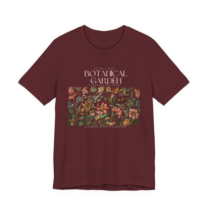 Botanical Garden Floral Tee — Vintage Flower Garden T-Shirt