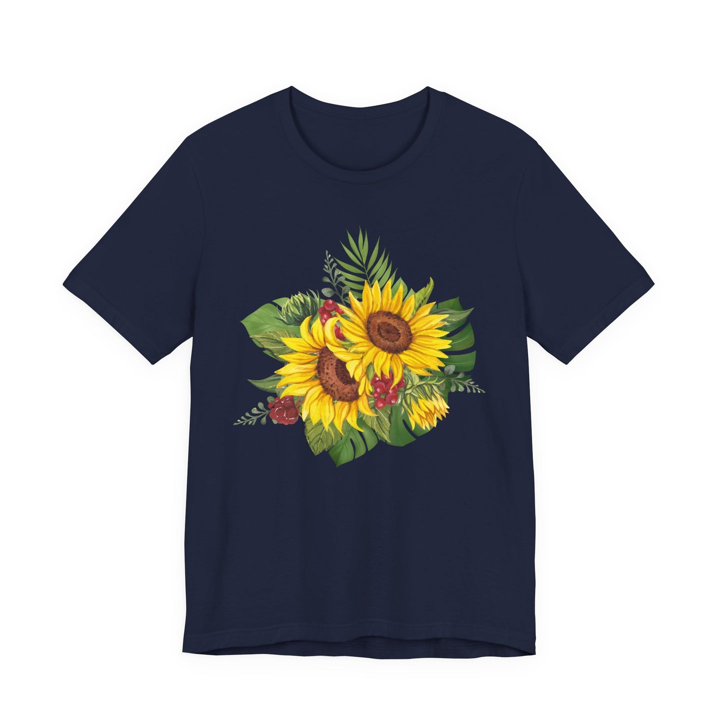 Sunflower Bouquet Tee – Floral Summer Graphic T-Shirt