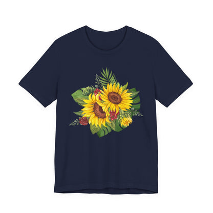 Sunflower Bouquet Tee – Floral Summer Graphic T-Shirt