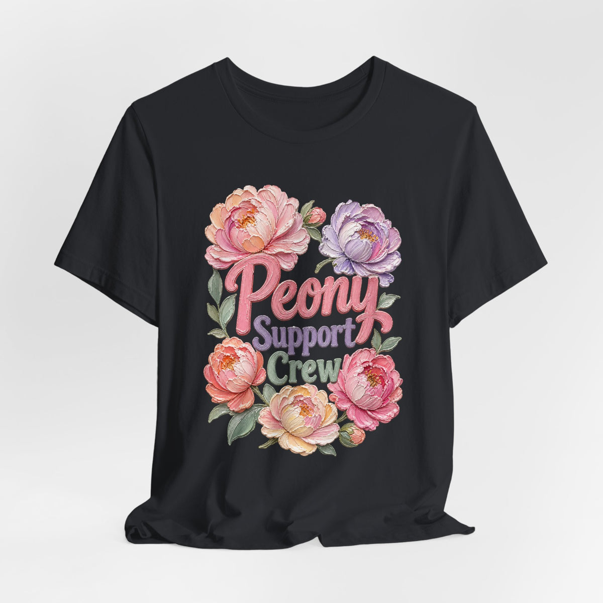 Peony Support Crew Tee