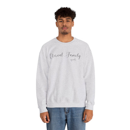 Eternal Family #Goals Sweatshirt – Cozy Faith-Inspired Crewneck