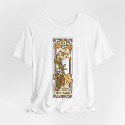 Art Nouveau Floral Tee — Iris Design