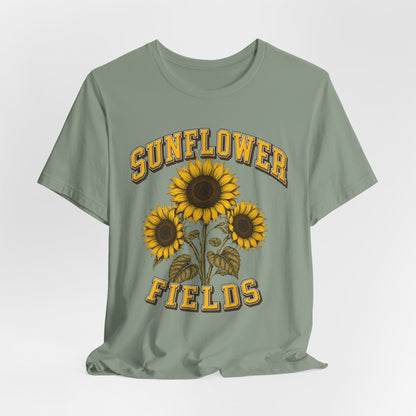 Sunflower Fields Tee