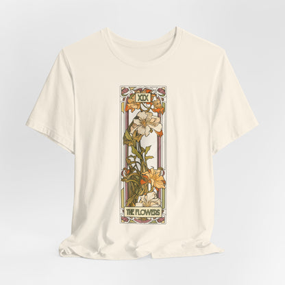 Art Nouveau Floral Tee — Iris Design