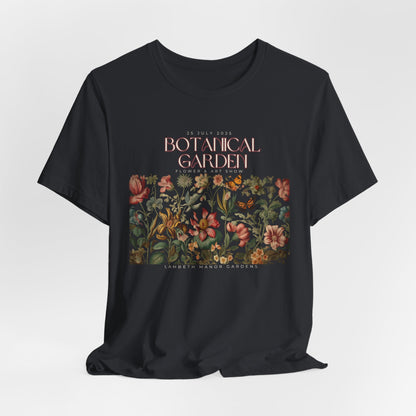 Botanical Garden Floral Tee — Vintage Flower Garden T-Shirt