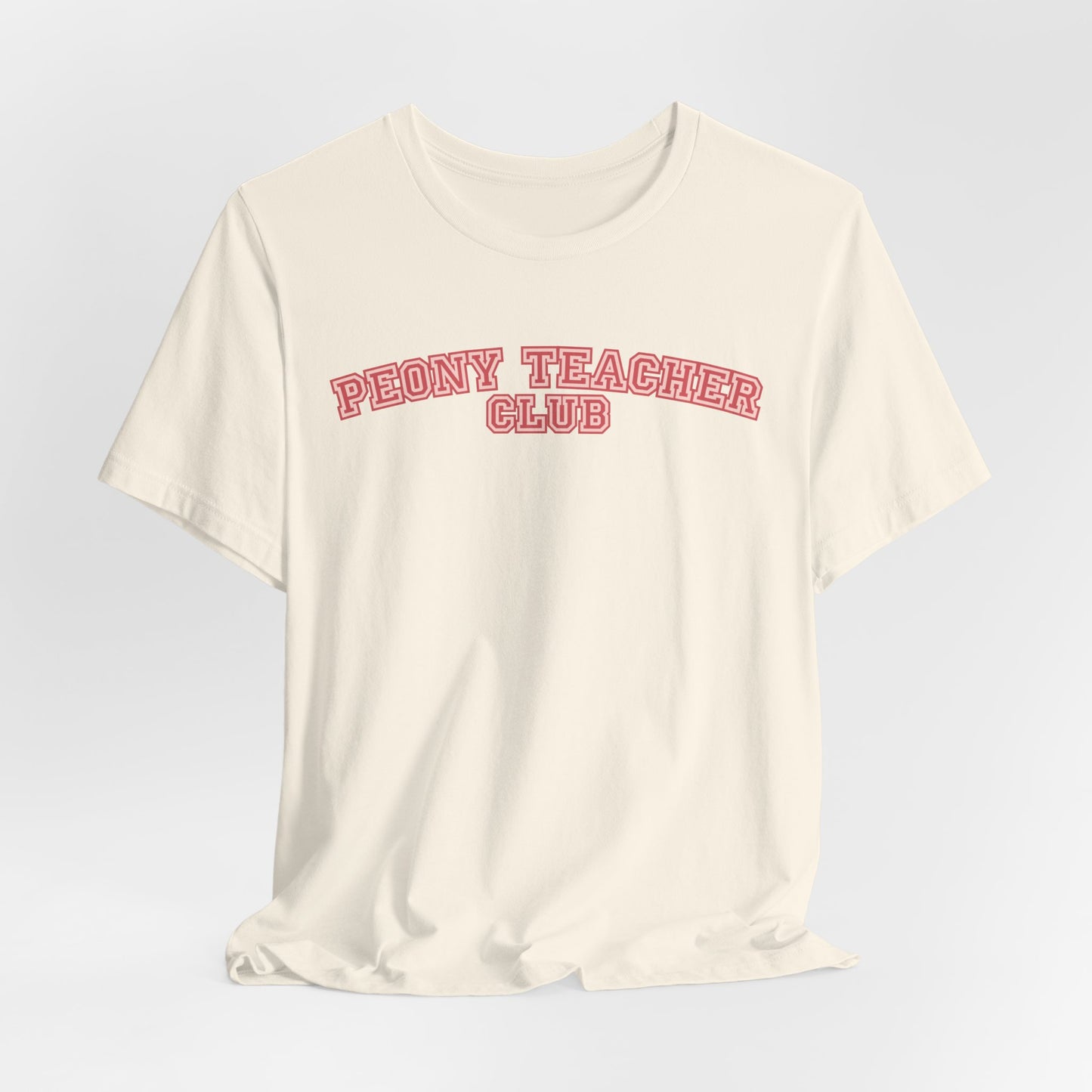 Peony Teacher Club T-Shirt