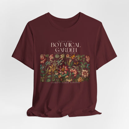 Botanical Garden Floral Tee — Vintage Flower Garden T-Shirt