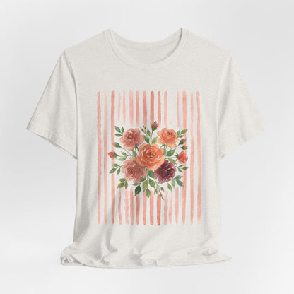 Rose Stripe Tee