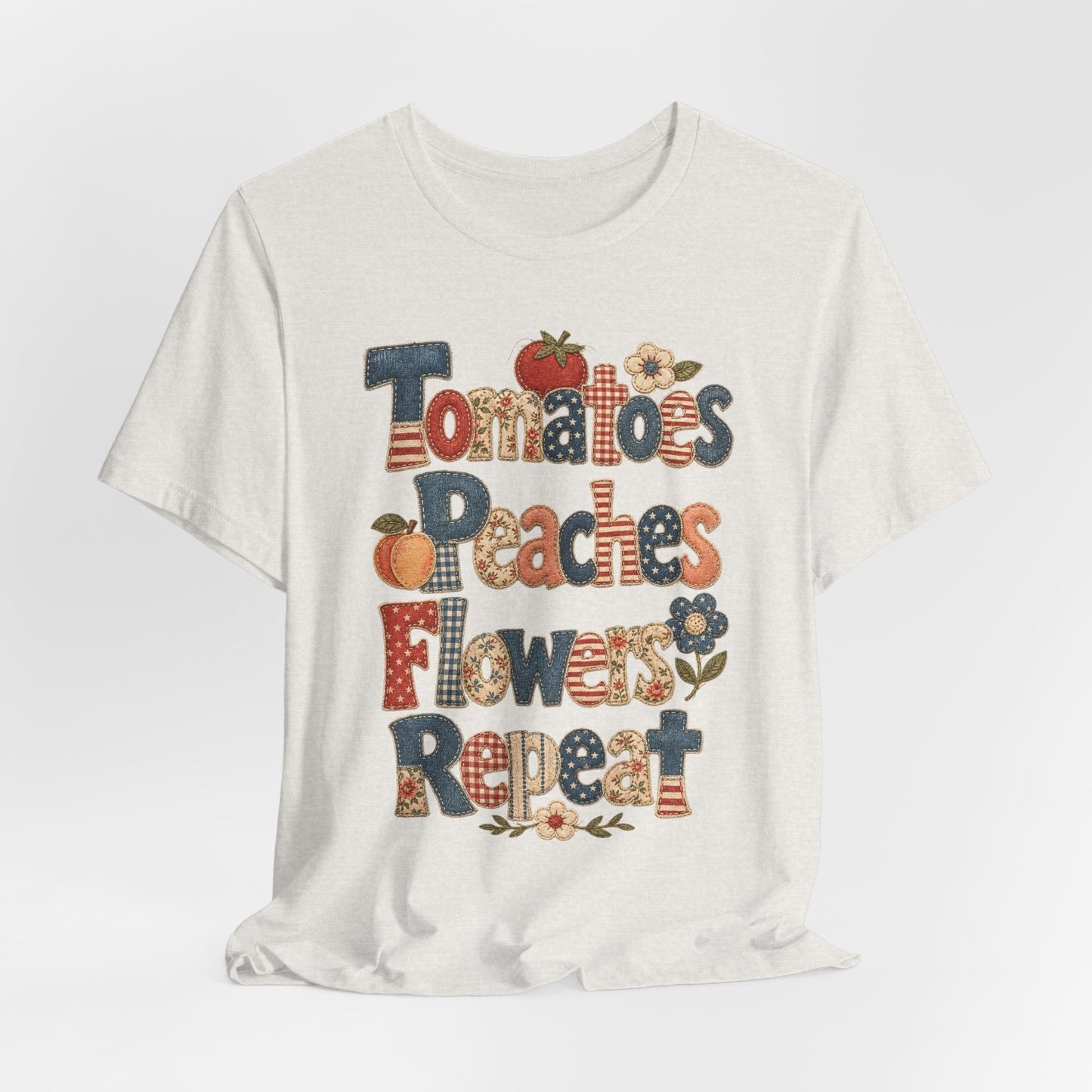Tomatoes Peaches Flowers Repeat